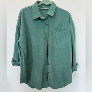 Medium corduroy Shacket